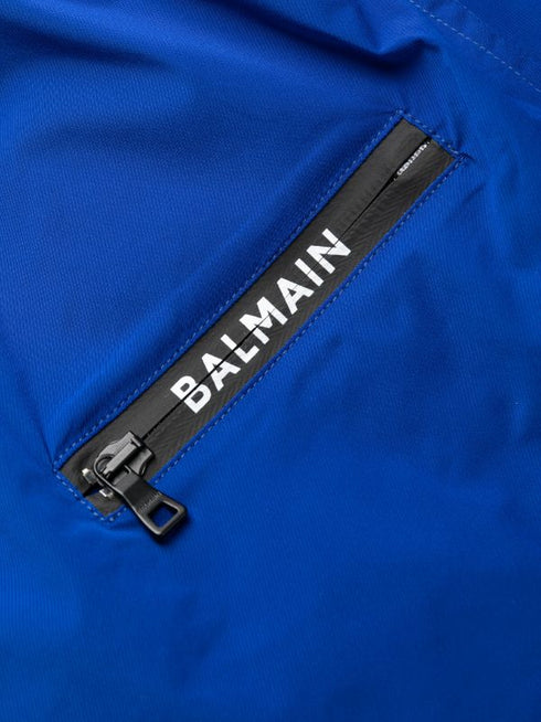 logo-print swim shorts